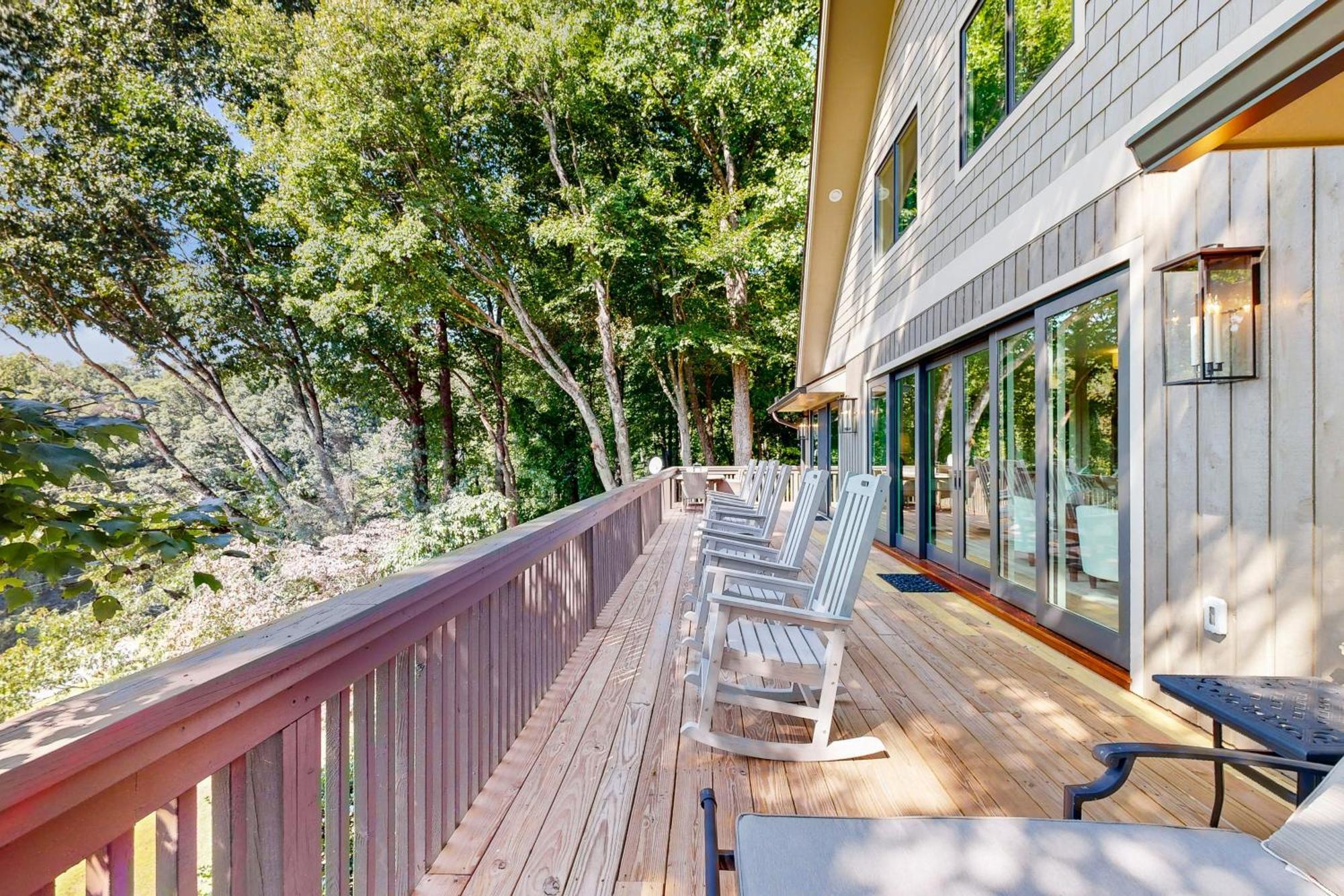 Valley View Lodge At Camp Rockmont Black Mountain Buitenkant foto